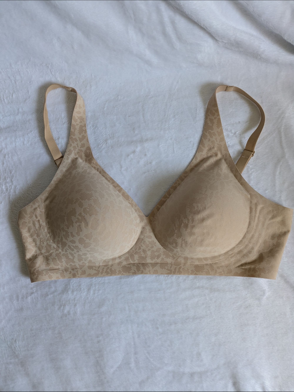 Wireless Leopard Jelly Bra - Large